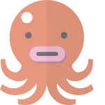 Octopus SVG Icon